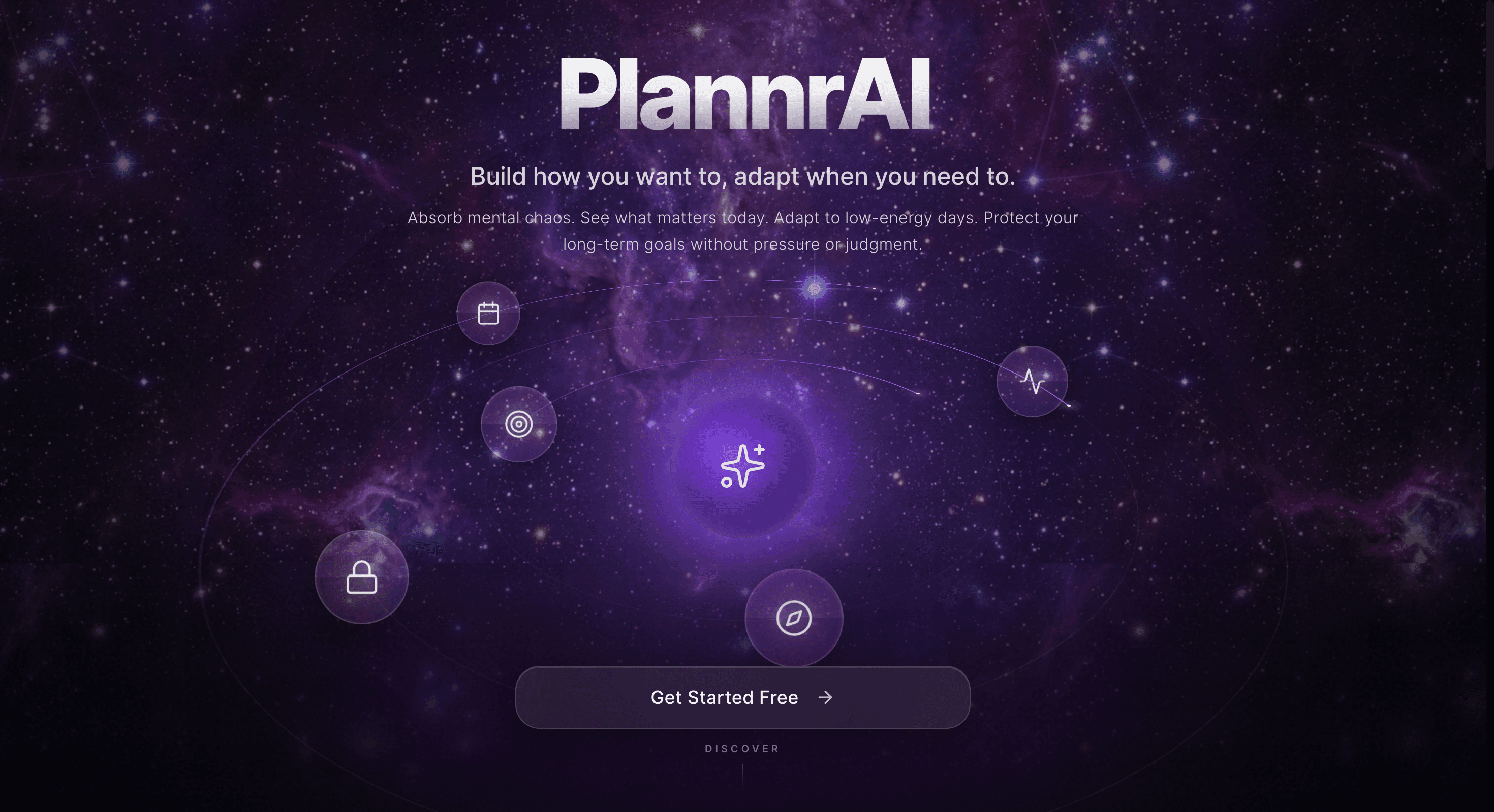 PlannrAI website screenshot